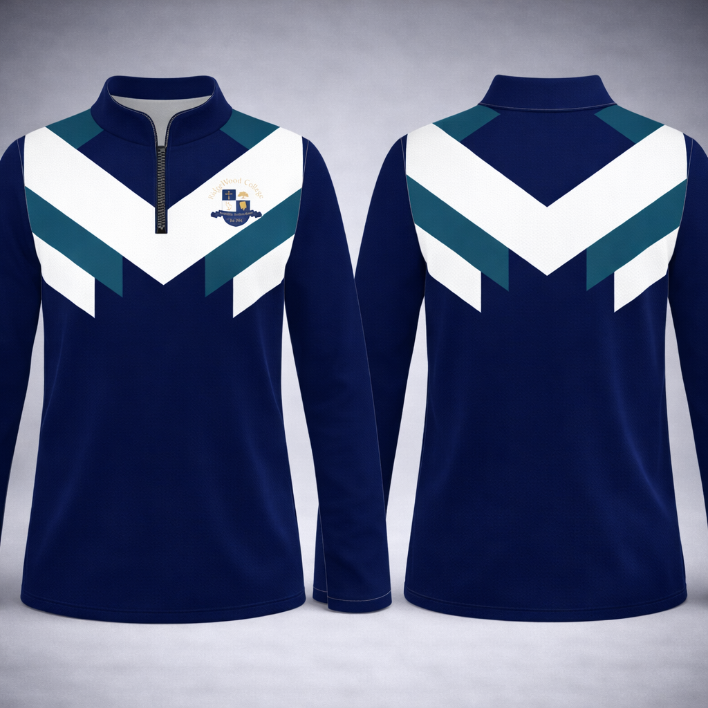 Ridgewood College Coach Longsleeve design 1