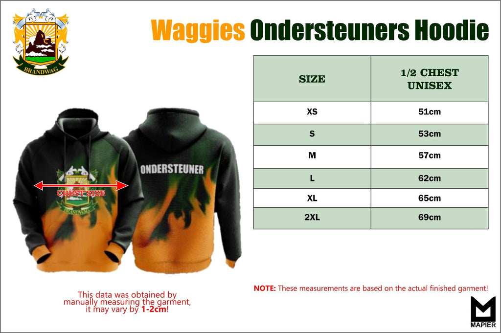 Waggies Ondersteuners Hoodie