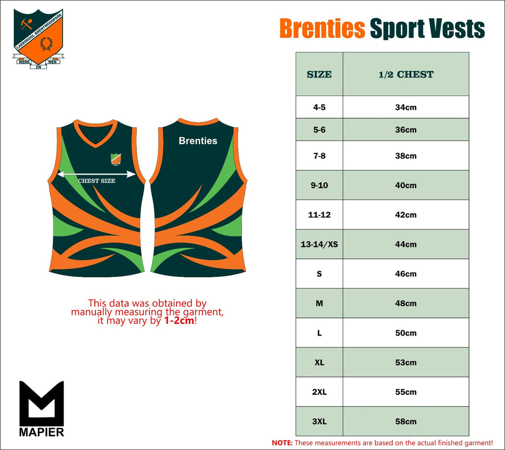 Brenties Unisex Vest